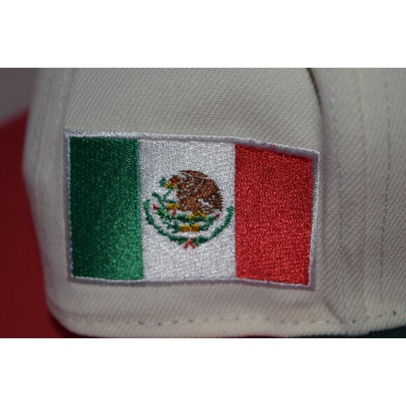 New Era Mexico WBC Baseball Hat Chrome 59Fifty RARE STYLE Not NPB LMB MLB LMP - Picture 7 of 9